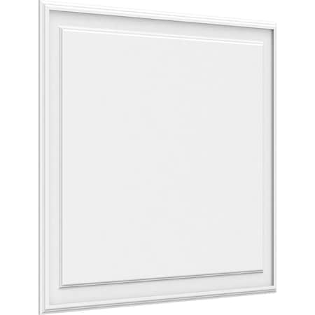 Ekena Millwork Legacy Raised Panel Decorative Wall Panel, 40"W x 34"H x 5/8"P WALP40X34X062LEG